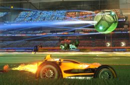 Скриншот из игры «Rocket League»