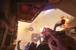 Скриншот из игры «Splitgate: Arena Reloaded»