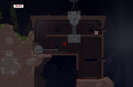 Скриншот из игры «Super Meat Boy»