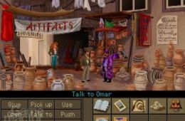 Скриншот из игры «Indiana Jones and the Fate of Atlantis»