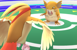Скриншот из игры «Pokémon Go»