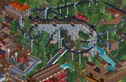 Скриншот из игры «RollerCoaster Tycoon 2»