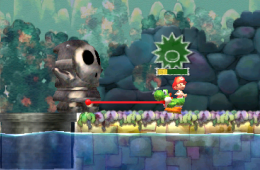 Скриншот из игры «Yoshi's New Island»
