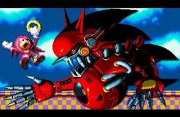 Скриншот из игры «Knuckles' Chaotix»
