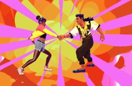 Скриншот из игры «Thirsty Suitors»