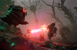 Скриншот из игры «The Gunk»