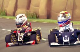 Скриншот из игры «F1 Race Stars»