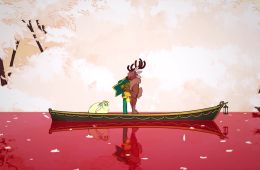 Скриншот из игры «Spiritfarer»