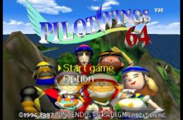Скриншот из игры «Pilotwings 64»