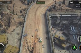 Скриншот из игры «Mantis Burn Racing»