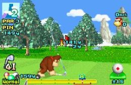 Скриншот из игры «Mario Golf: Advance Tour»