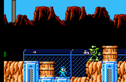 Скриншот из игры «Mega Man 6»