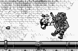 Скриншот из игры «Teenage Mutant Ninja Turtles: Fall of the Foot Clan»