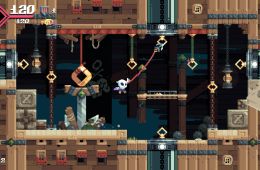Скриншот из игры «Flinthook»