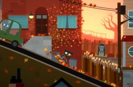 Скриншот из игры «Night in the Woods»