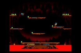 Скриншот из игры «Joust»