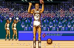 Скриншот из игры «Double Dribble»