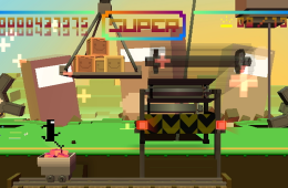 Скриншот из игры «Bit.Trip Runner»