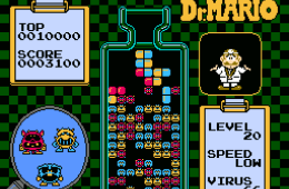 Скриншот из игры «Dr. Mario»