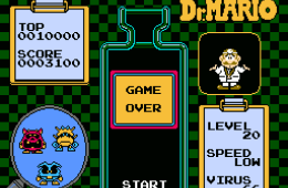 Скриншот из игры «Dr. Mario»