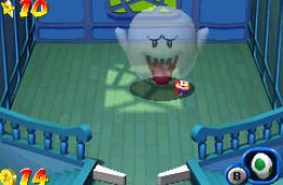Скриншот из игры «Mario Pinball Land»