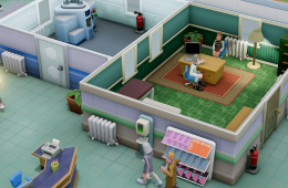 Скриншот из игры «Two Point Hospital»