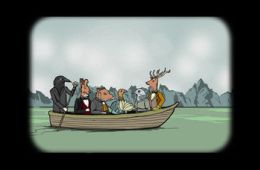 Скриншот из игры «Rusty Lake Hotel»