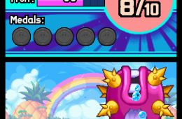 Скриншот из игры «Kirby Mass Attack»