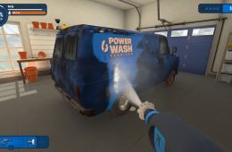 Скриншот из игры «PowerWash Simulator»