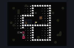 Скриншот из игры «Baba is You»