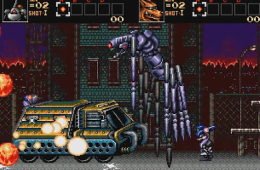 Скриншот из игры «Contra: Hard Corps»