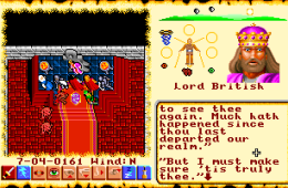 Скриншот из игры «Ultima V: Warriors of Destiny»