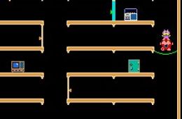Скриншот из игры «Mappy»