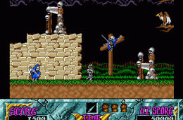 Скриншот из игры «Ghouls 'n Ghosts»