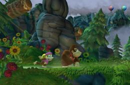 Скриншот из игры «Donkey Kong Country: Tropical Freeze»