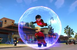 Скриншот из игры «LEGO The Incredibles»
