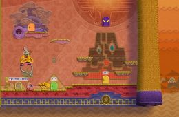 Скриншот из игры «Kirby's Epic Yarn»