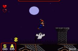 Скриншот из игры «The Addams Family»