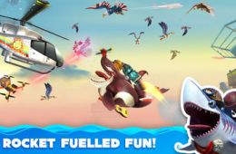 Скриншот из игры «Hungry Shark World»