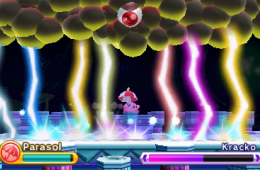 Скриншот из игры «Kirby Triple Deluxe»