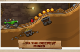 Скриншот из игры «Hill Climb Racing 2»
