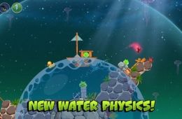 Скриншот из игры «Angry Birds Space»