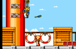 Скриншот из игры «Disney's Chip 'n Dale Rescue Rangers 2»