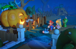 Скриншот из игры «Mario + Rabbids Kingdom Battle»