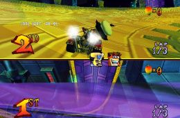 Скриншот из игры «Crash Nitro Kart»