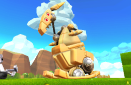 Скриншот из игры «Chibi-Robo! Zip Lash»