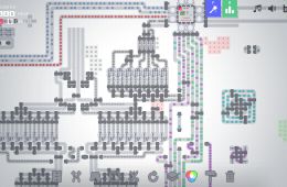 Скриншот из игры «Shapez»