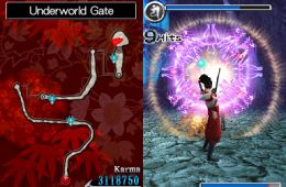 Скриншот из игры «Ninja Gaiden: Dragon Sword»