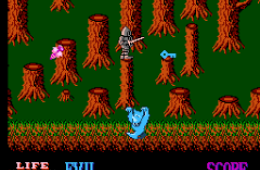 Скриншот из игры «Wizards & Warriors»