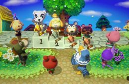Скриншот из игры «Animal Crossing: Amiibo Festival»
